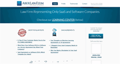 Desktop Screenshot of aberlawfirm.com